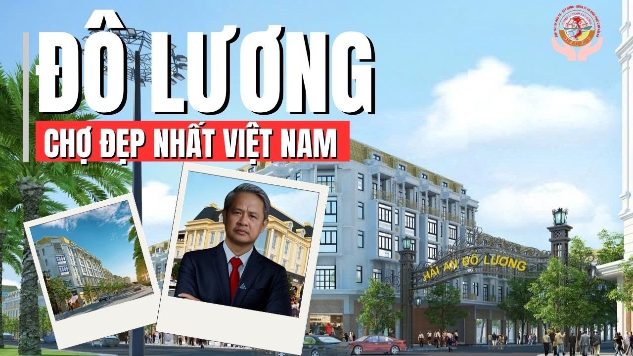 Giáo sư, Tiến sĩ Dương Văn Chiến phát biểu khởi công chợ Đô Lương | Hiệp hội phát triển chợ VN